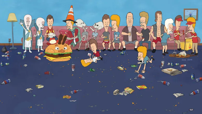 Mike Judge's Beavis and Butt-Head poster