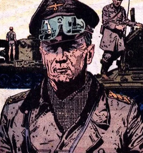 Erwin Rommel comic character