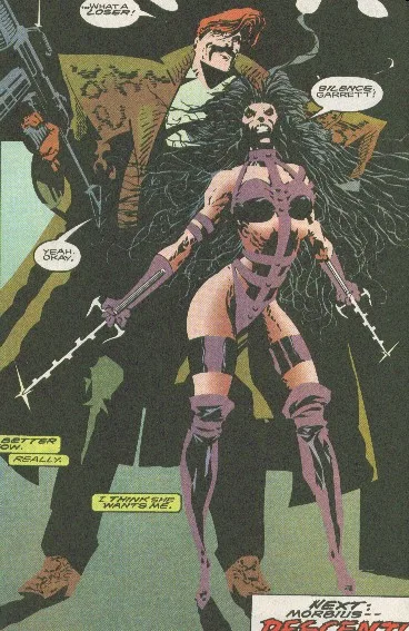 Erynys comic character