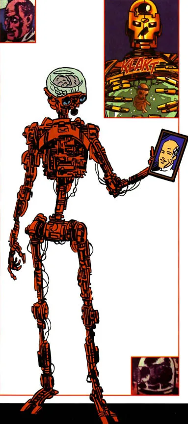 Eternal Brain comic character