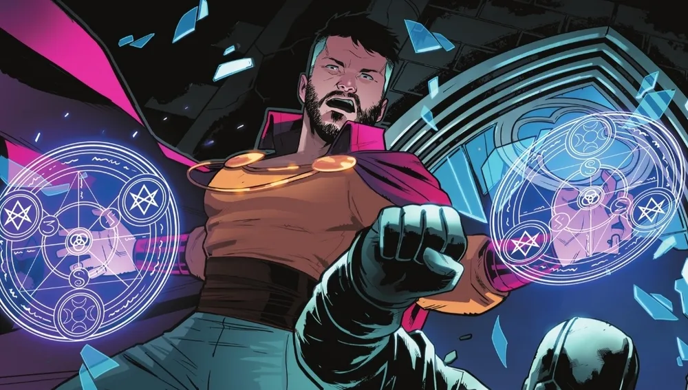 Extraño comic character