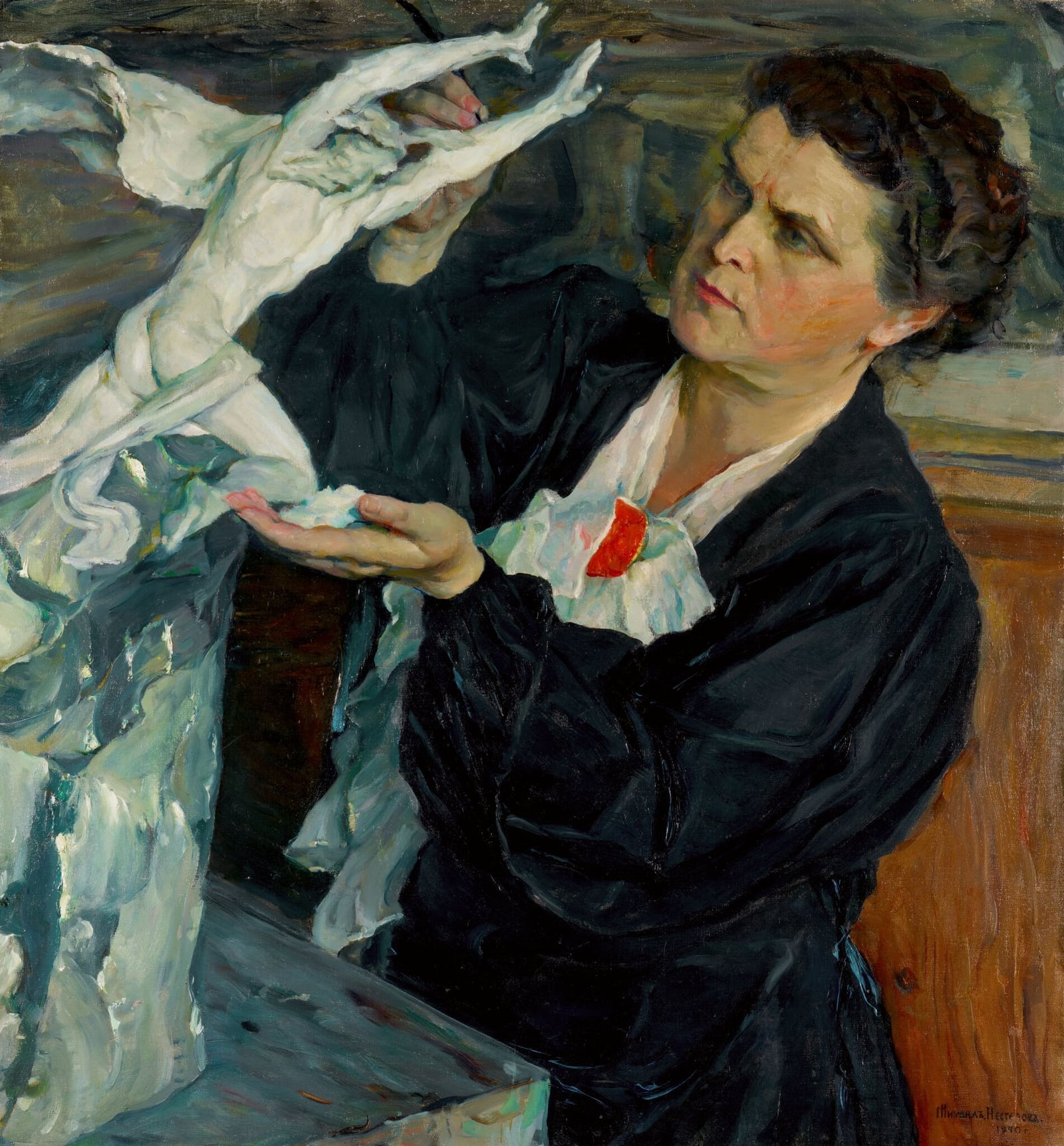 Vera Mukhina reference image