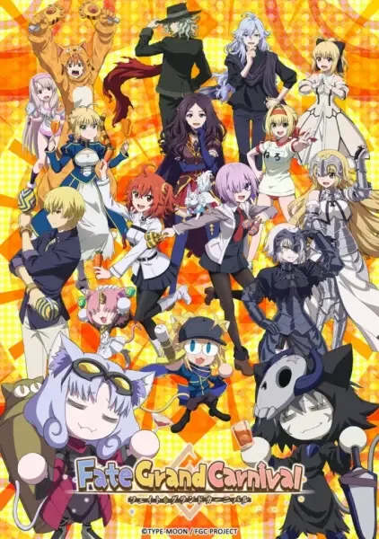 Fate/Grand Carnival anime artwork