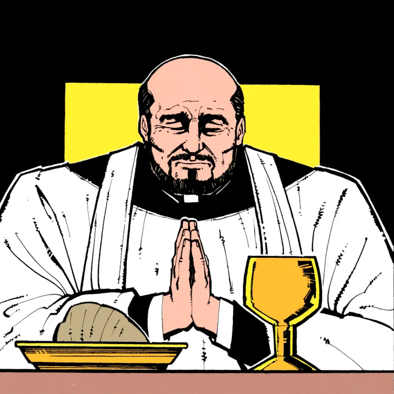 Father Richard Craemer comic character