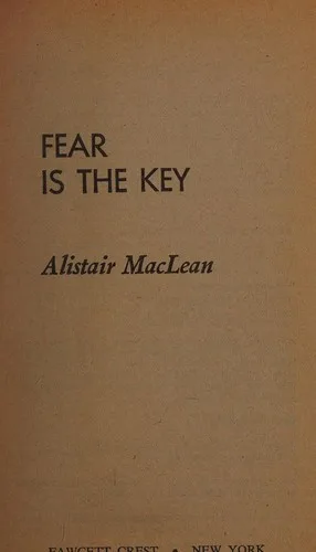 Fear is the Key book cover