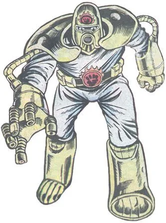 Firefist comic character