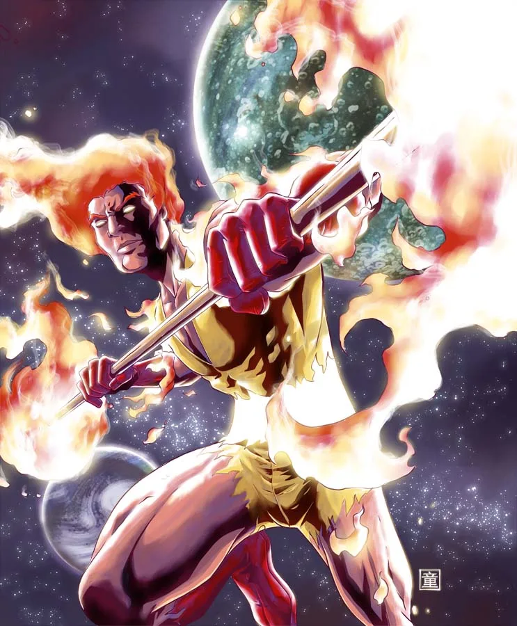 Firelord comic character