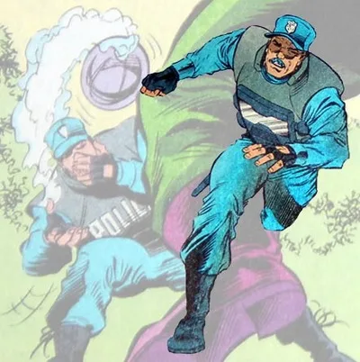 Fireworks comic character