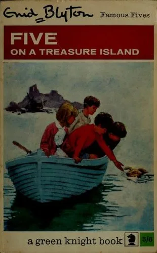 Five on a Treasure Island book cover