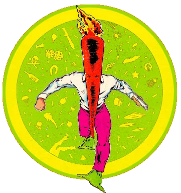 Flaming Carrot comic character