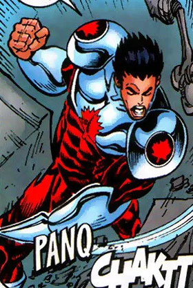 Flex comic character