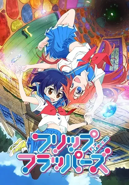 Flip Flappers anime artwork