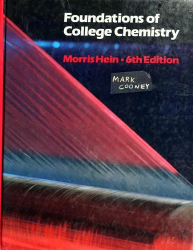 Foundations of college chemistry book cover