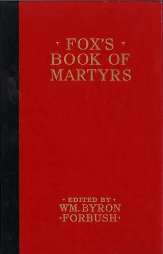 Fox's book of martyrs book cover