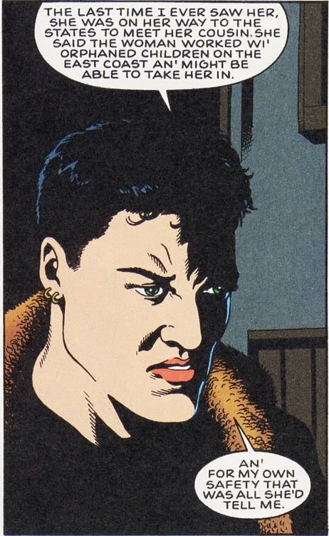 Frances Monaghan comic character
