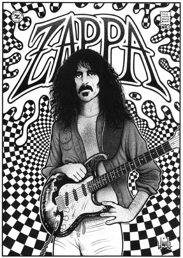 Frank Zappa comic character