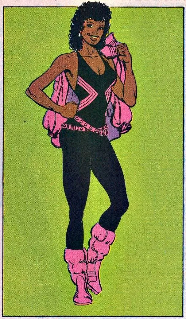 Friction comic character