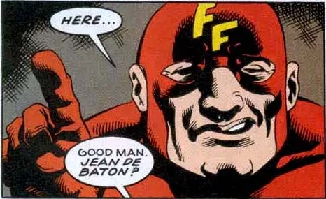 Friendly Fire comic character
