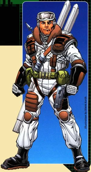 Frostbite comic character