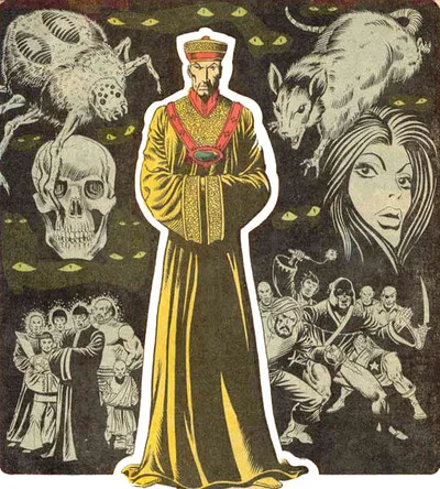 Fu Manchu comic character