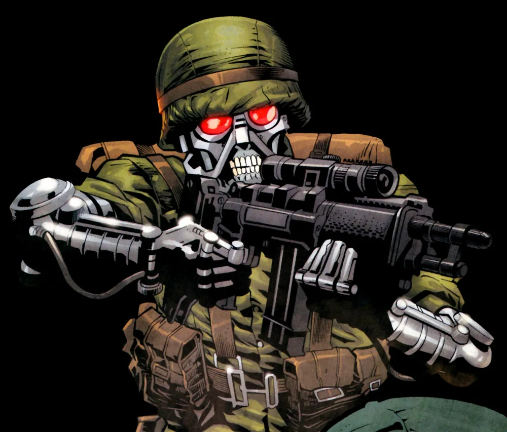 G.I. Robot comic character
