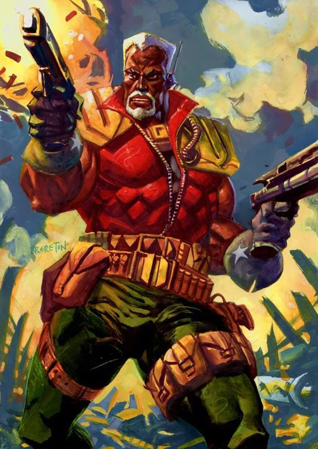 G.W. Bridge comic character