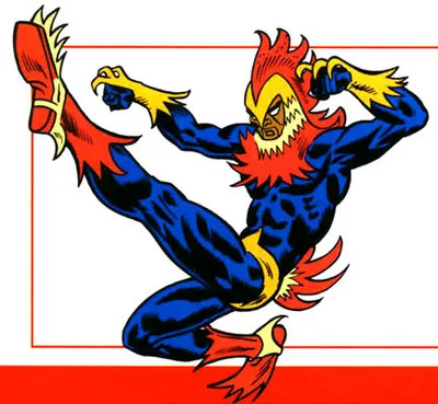 Gamecock comic character