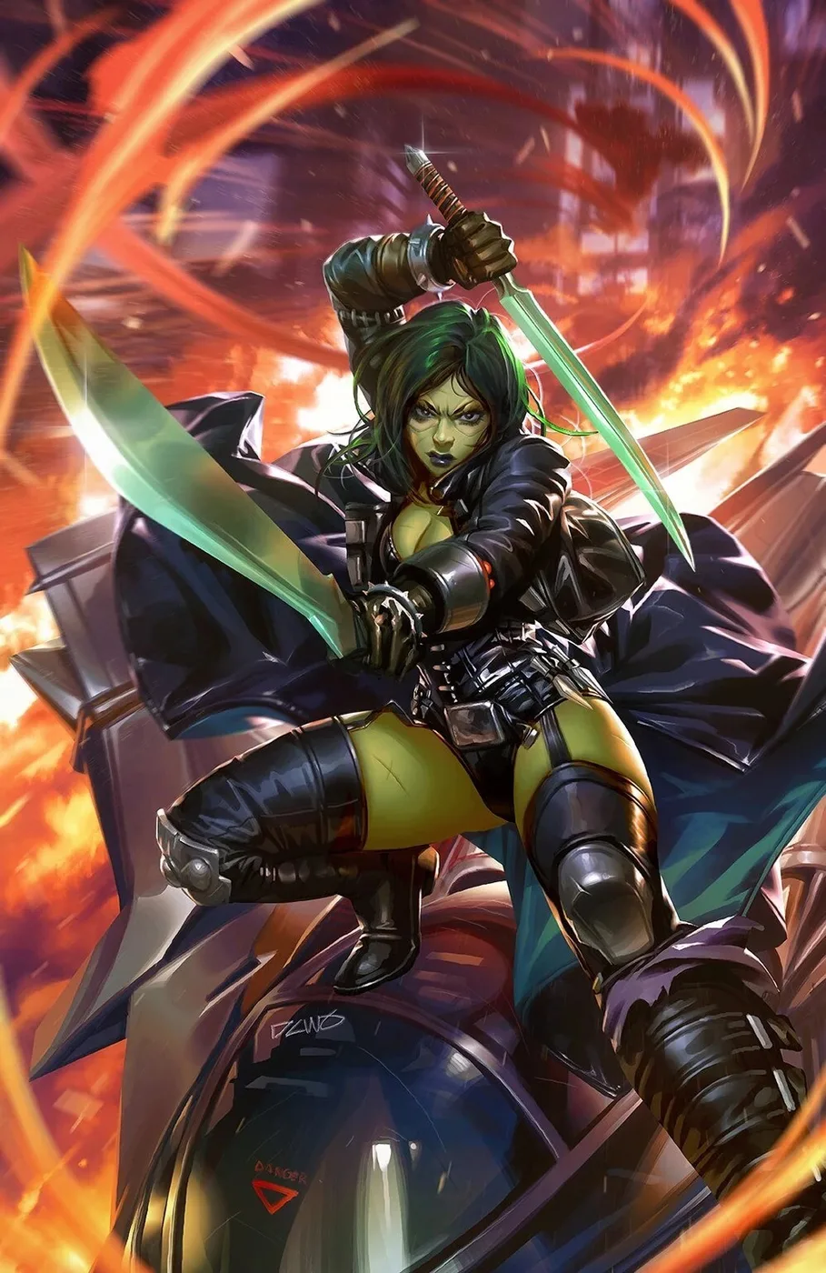 Gamora comic character