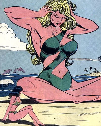 Garganta comic character