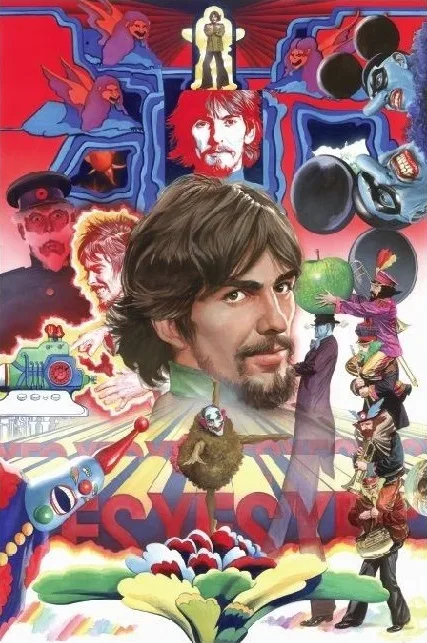 George Harrison comic character