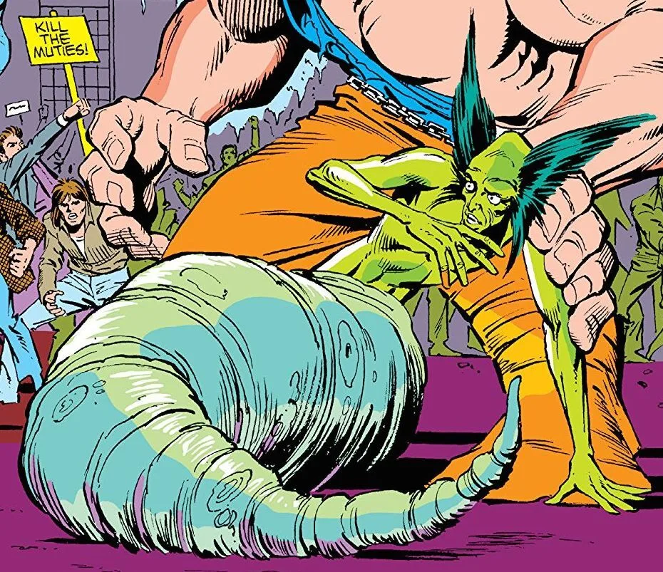 Glow Worm comic character