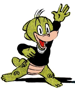 Gnicky comic character