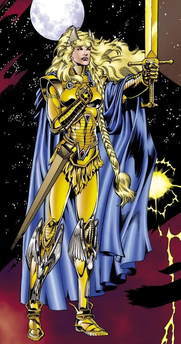 Golden Warrior comic character