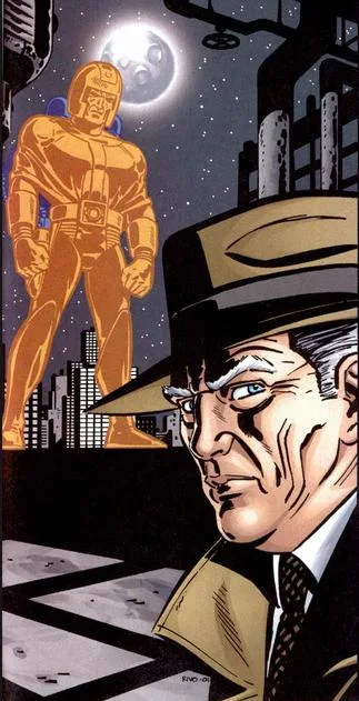 Goldface comic character