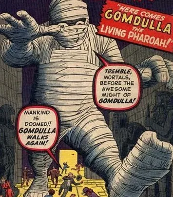 Gomdulla comic character