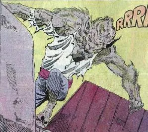 Gregor Lupus comic character