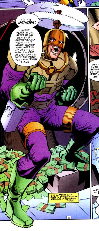 Grinder comic character