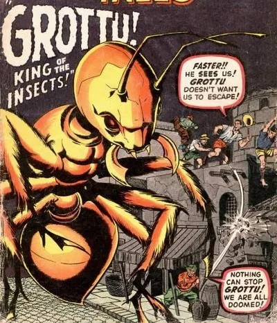 Grottu King Of The Insects comic character