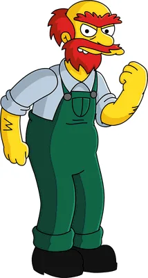Groundskeeper Willie comic character