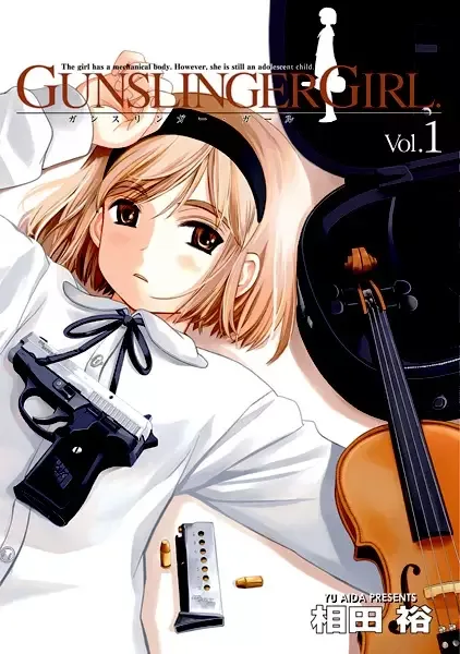 Gunslinger Girl manga artwork