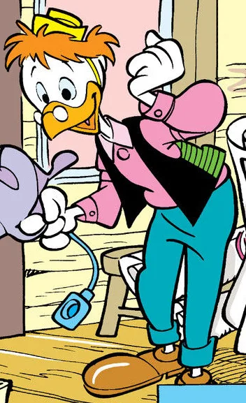 Gyro Gearloose comic character