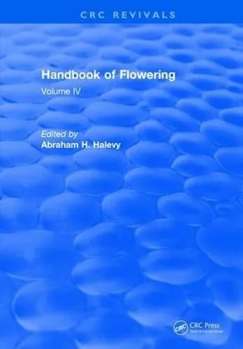 Handbook of Flowering book cover