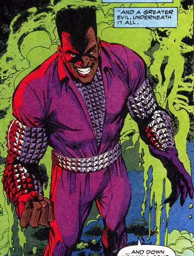 Hardcore comic character