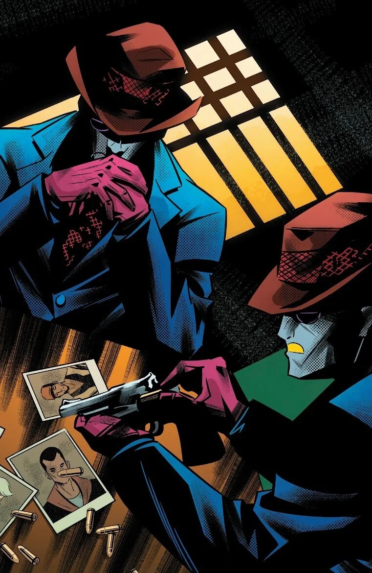 Harlequin Hitman comic character