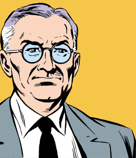 Harry Truman comic character