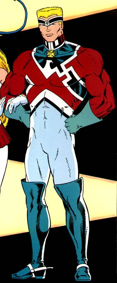 Hauptmann Englande comic character