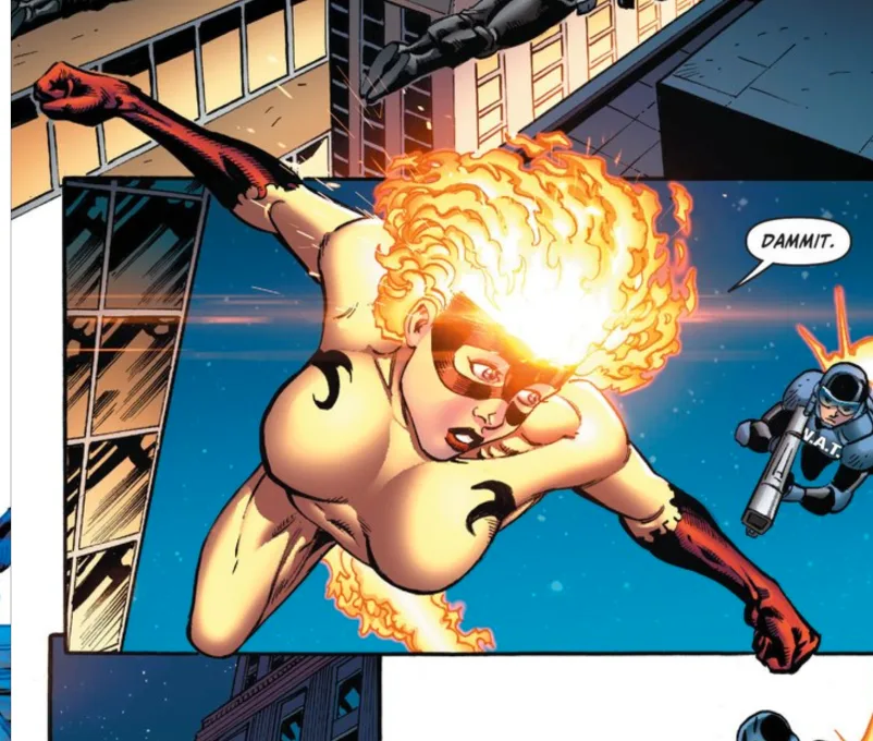 Heatstroke comic character