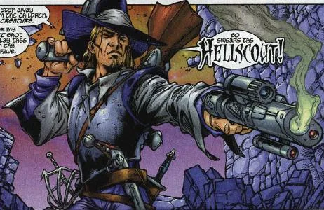 Hellscout comic character
