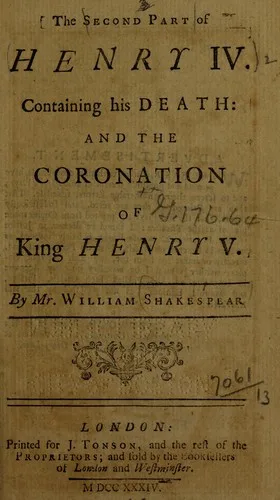 Henry IV, Part 2 book cover