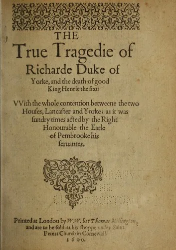Henry VI, Part 3 book cover